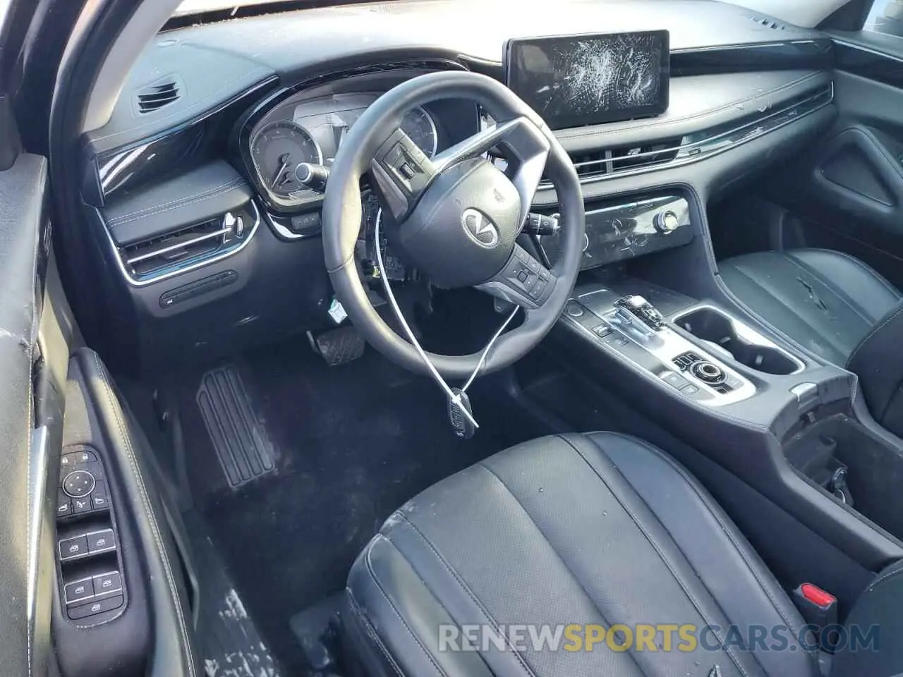 8 fotografías del automóvil dañado 5N1DL1ES0PC372399 INFINITI QX60 PURE 2023