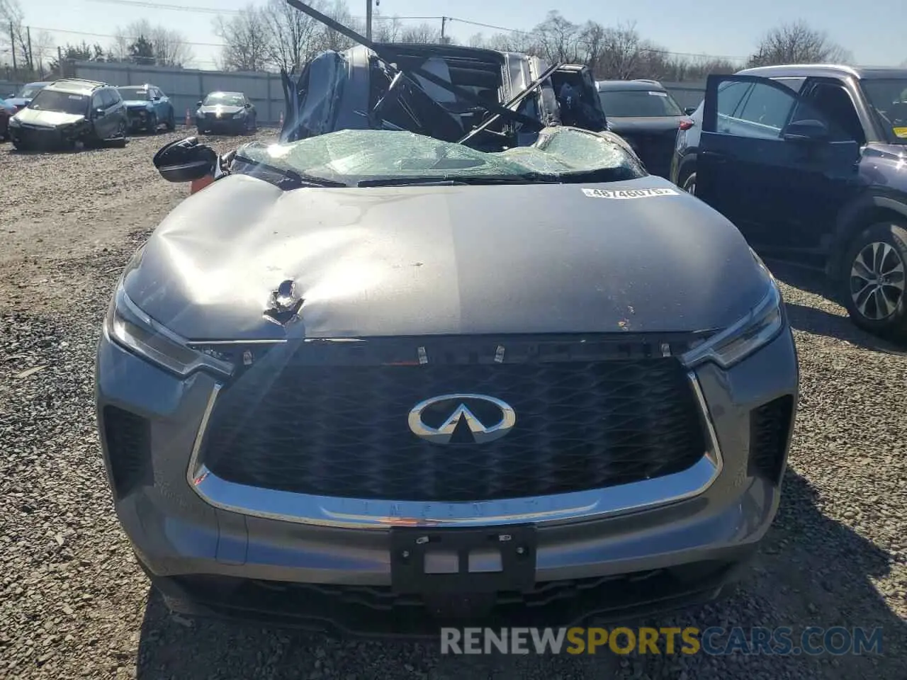 5 fotografías del automóvil dañado 5N1DL1ES1RC346333 INFINITI QX60 PURE 2024