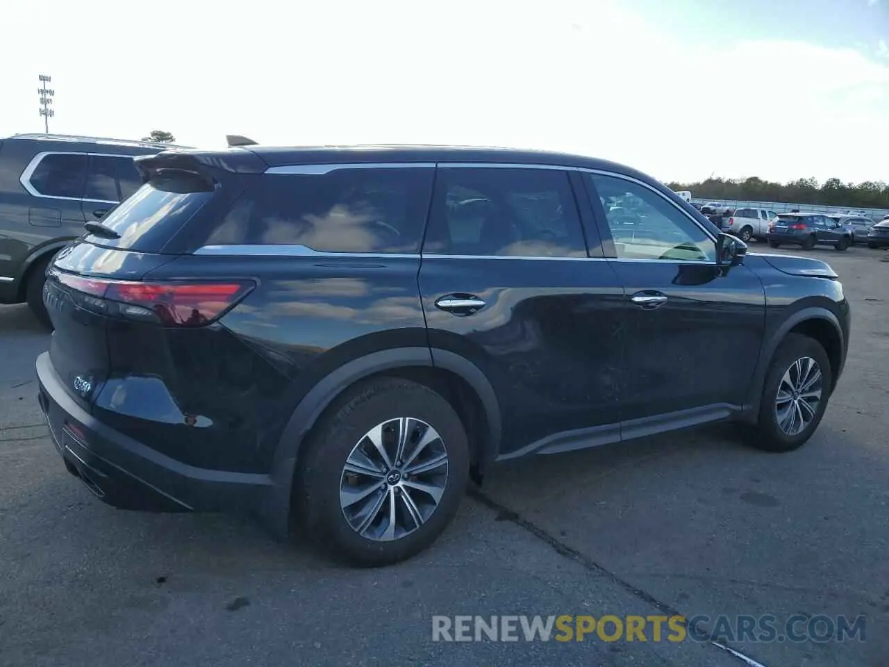 3 fotografías del automóvil dañado 5N1DL1ES7RC357594 INFINITI QX60 PURE 2024
