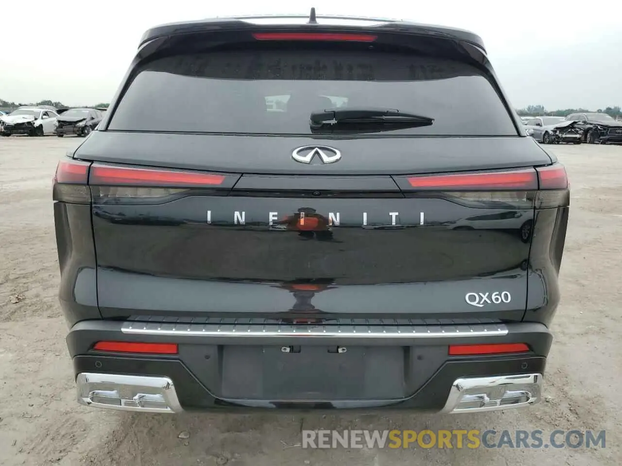 6 fotografías del automóvil dañado 5N1DL1GR3NC338125 INFINITI QX60 SENSO 2022