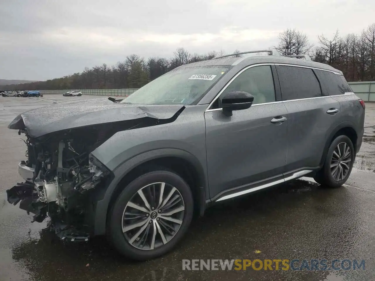 1 fotografías del automóvil dañado 5N1DL1GS5NC341417 INFINITI QX60 SENSO 2022