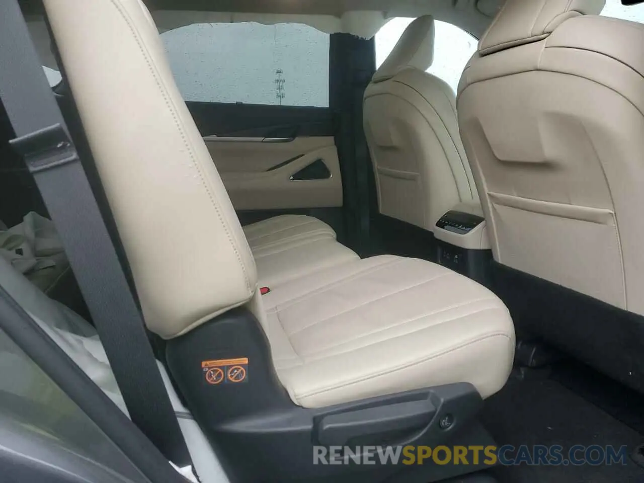 11 fotografías del automóvil dañado 5N1DL1GS5NC341417 INFINITI QX60 SENSO 2022