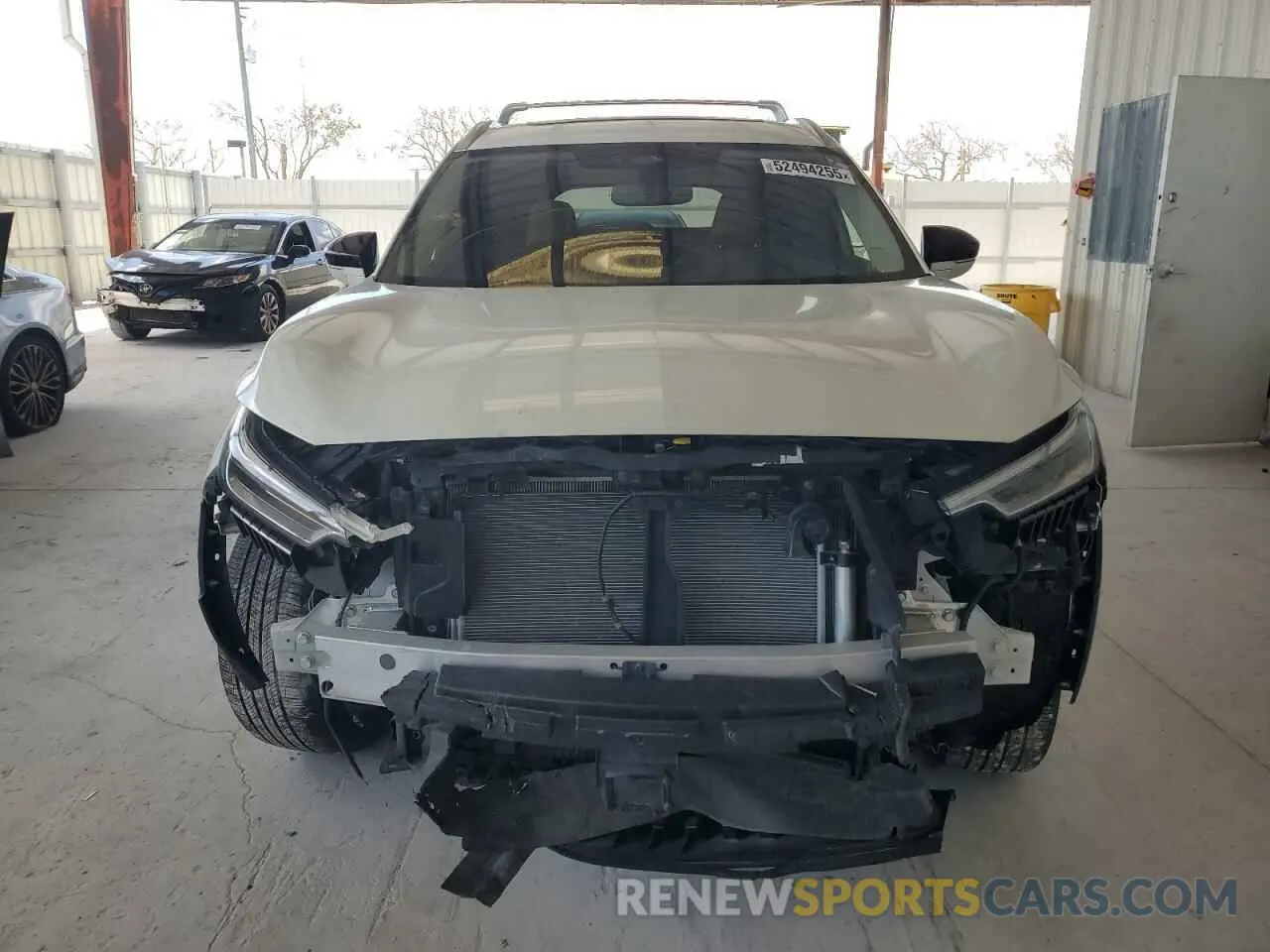 5 fotografías del automóvil dañado 5N1DL1GS8NC332839 INFINITI QX60 SENSO 2022