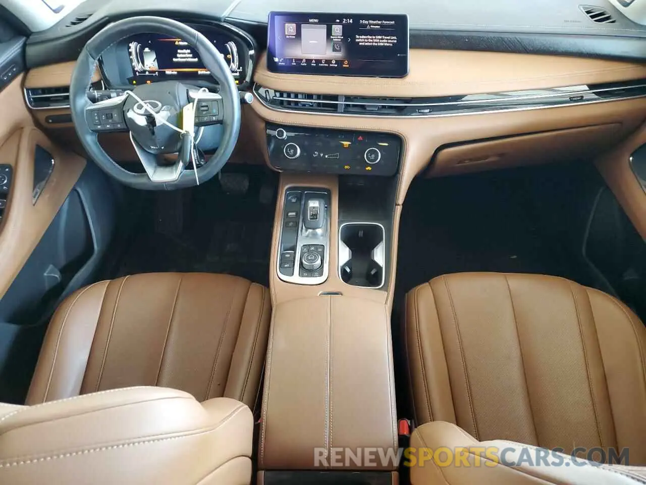 8 fotografías del automóvil dañado 5N1DL1GS8NC332839 INFINITI QX60 SENSO 2022