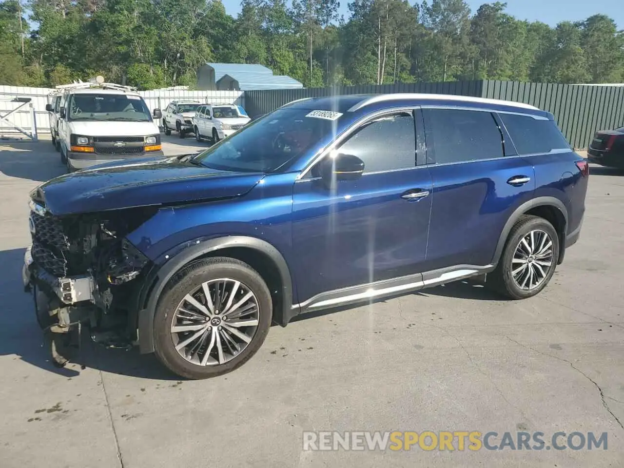 1 fotografías del automóvil dañado 5N1DL1GS2PC345895 INFINITI QX60 SENSO 2023
