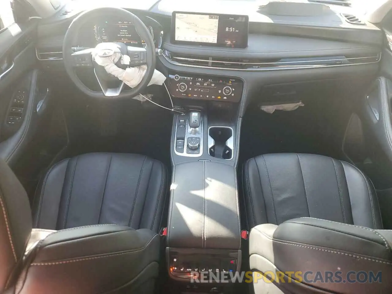 8 fotografías del automóvil dañado 5N1DL1GS2PC345895 INFINITI QX60 SENSO 2023