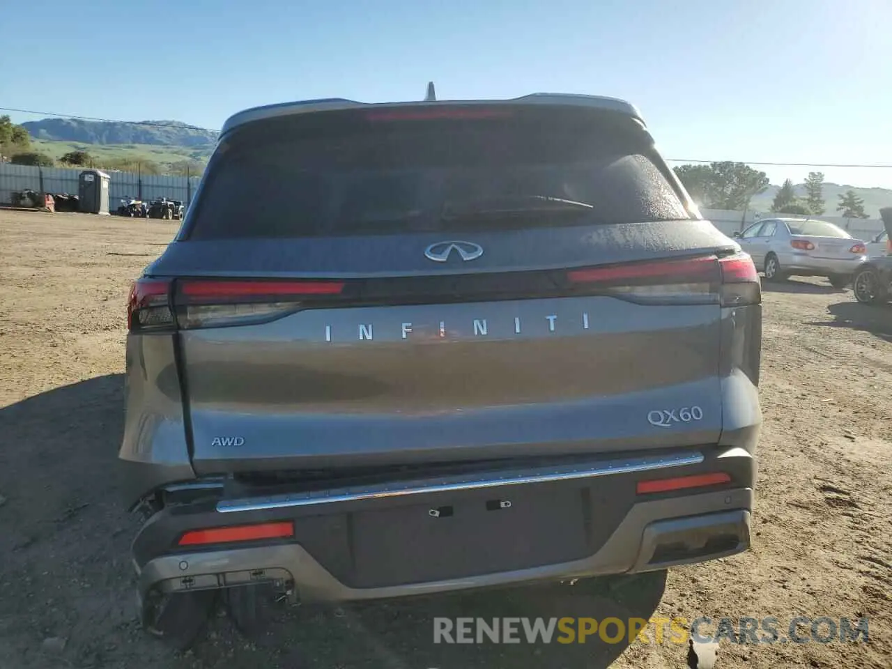 6 fotografías del automóvil dañado 5N1DL1GS5PC353778 INFINITI QX60 SENSO 2023