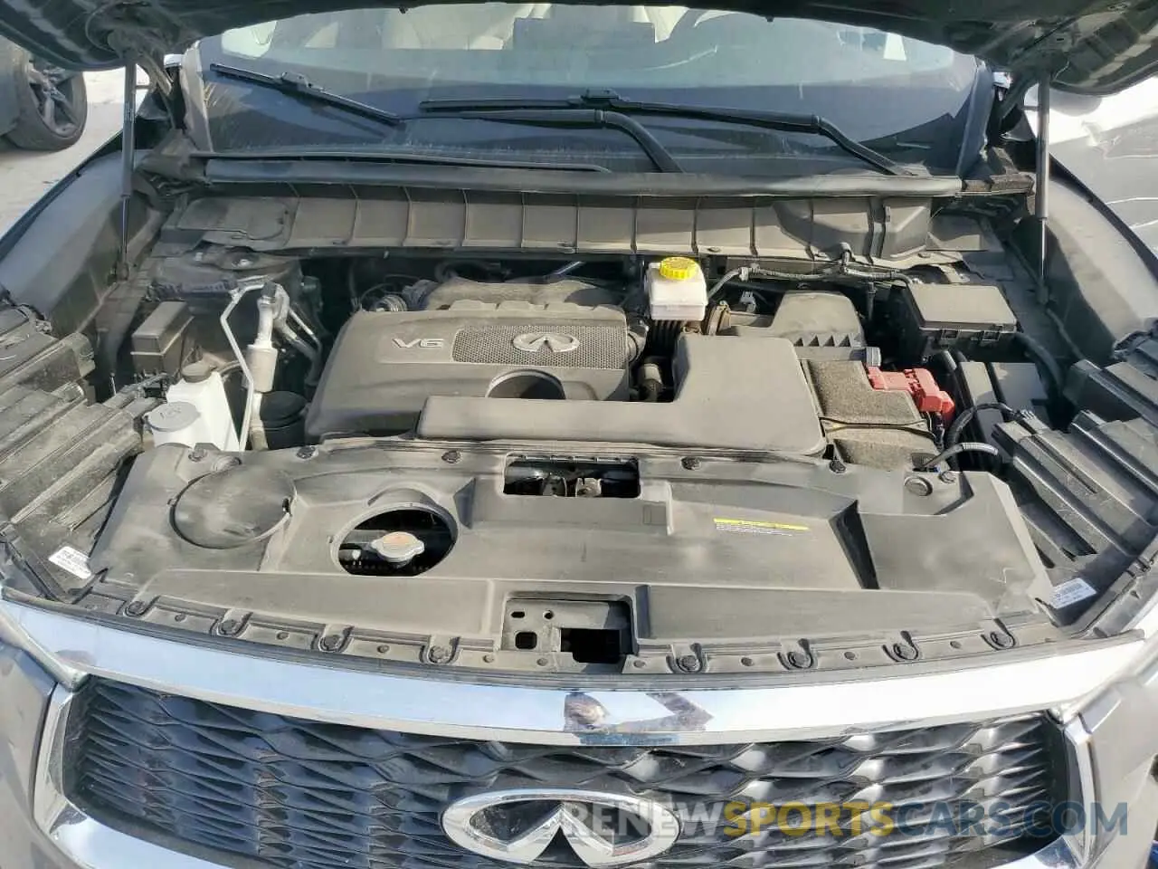 12 fotografías del automóvil dañado 5N1DL1GS6PC331997 INFINITI QX60 SENSO 2023