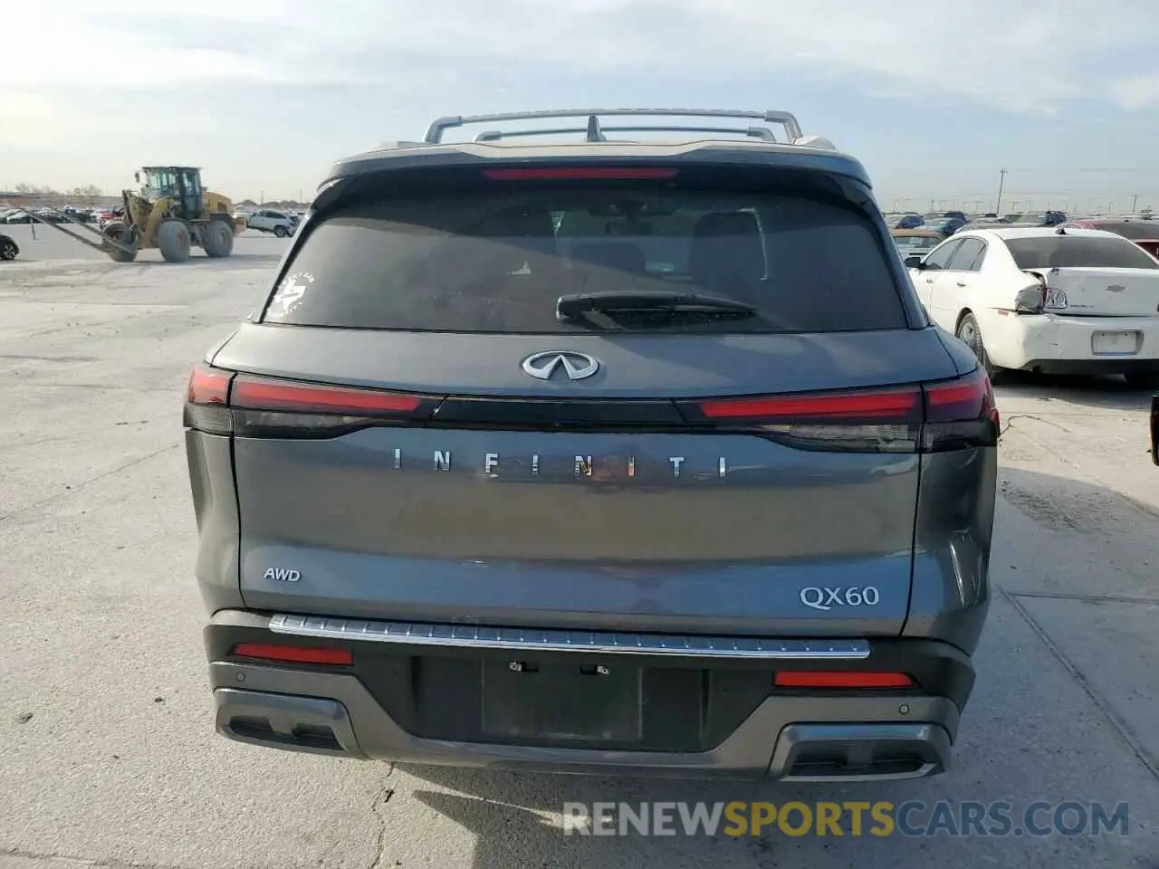 6 fotografías del automóvil dañado 5N1DL1GS6PC331997 INFINITI QX60 SENSO 2023
