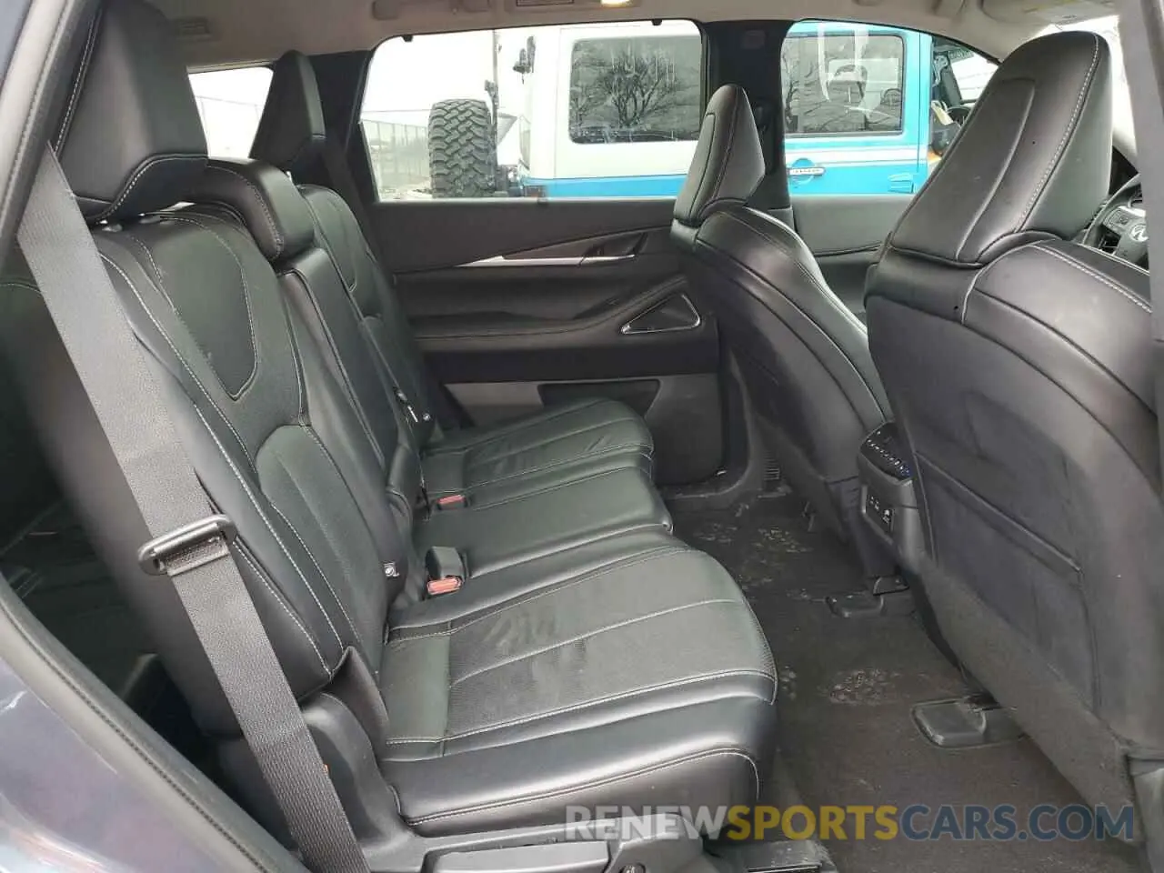11 fotografías del automóvil dañado 5N1DL1GS8PC346145 INFINITI QX60 SENSO 2023