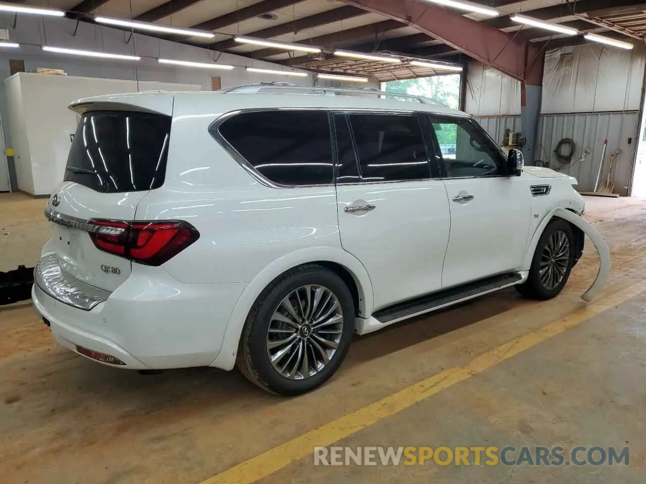 3 fotografías del automóvil dañado JN8AZ2NC0K9460111 INFINITI QX80 2019