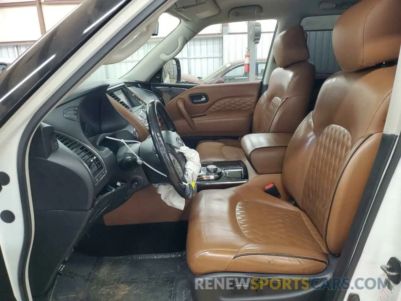7 fotografías del automóvil dañado JN8AZ2NC0K9460111 INFINITI QX80 2019