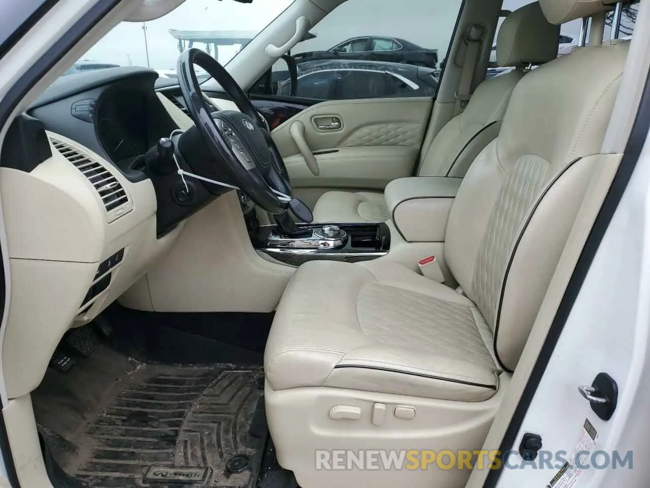 7 fotografías del automóvil dañado JN8AZ2NC1K9460750 INFINITI QX80 2019