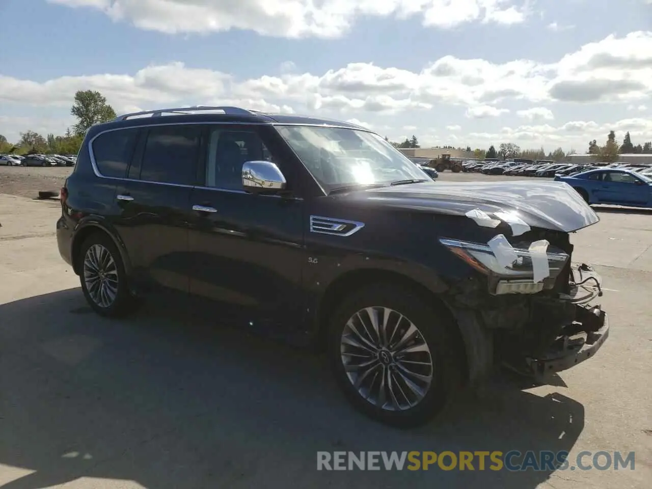 4 fotografías del automóvil dañado JN8AZ2NC6K9461215 INFINITI QX80 2019