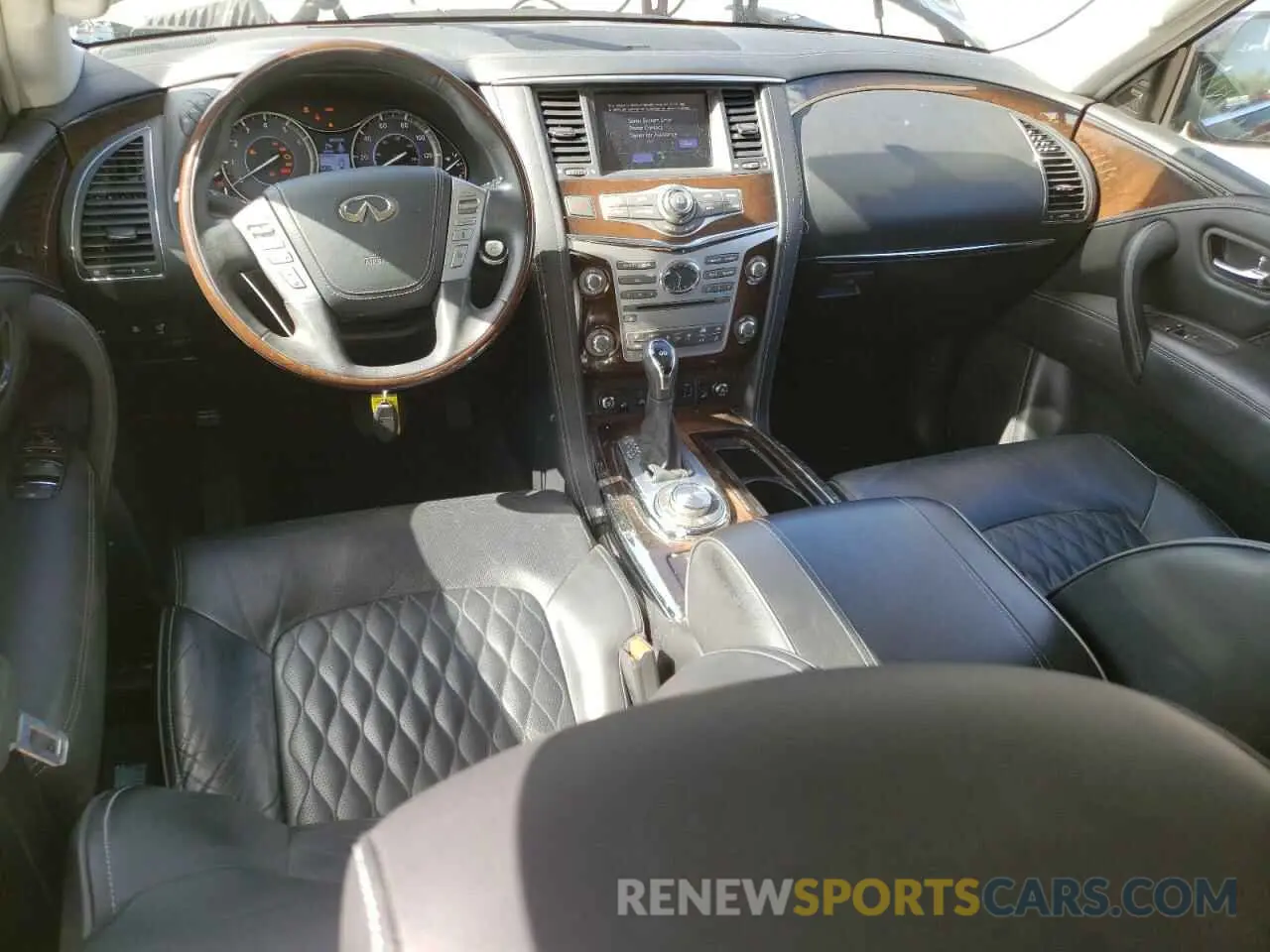 8 fotografías del automóvil dañado JN8AZ2NC6K9461215 INFINITI QX80 2019