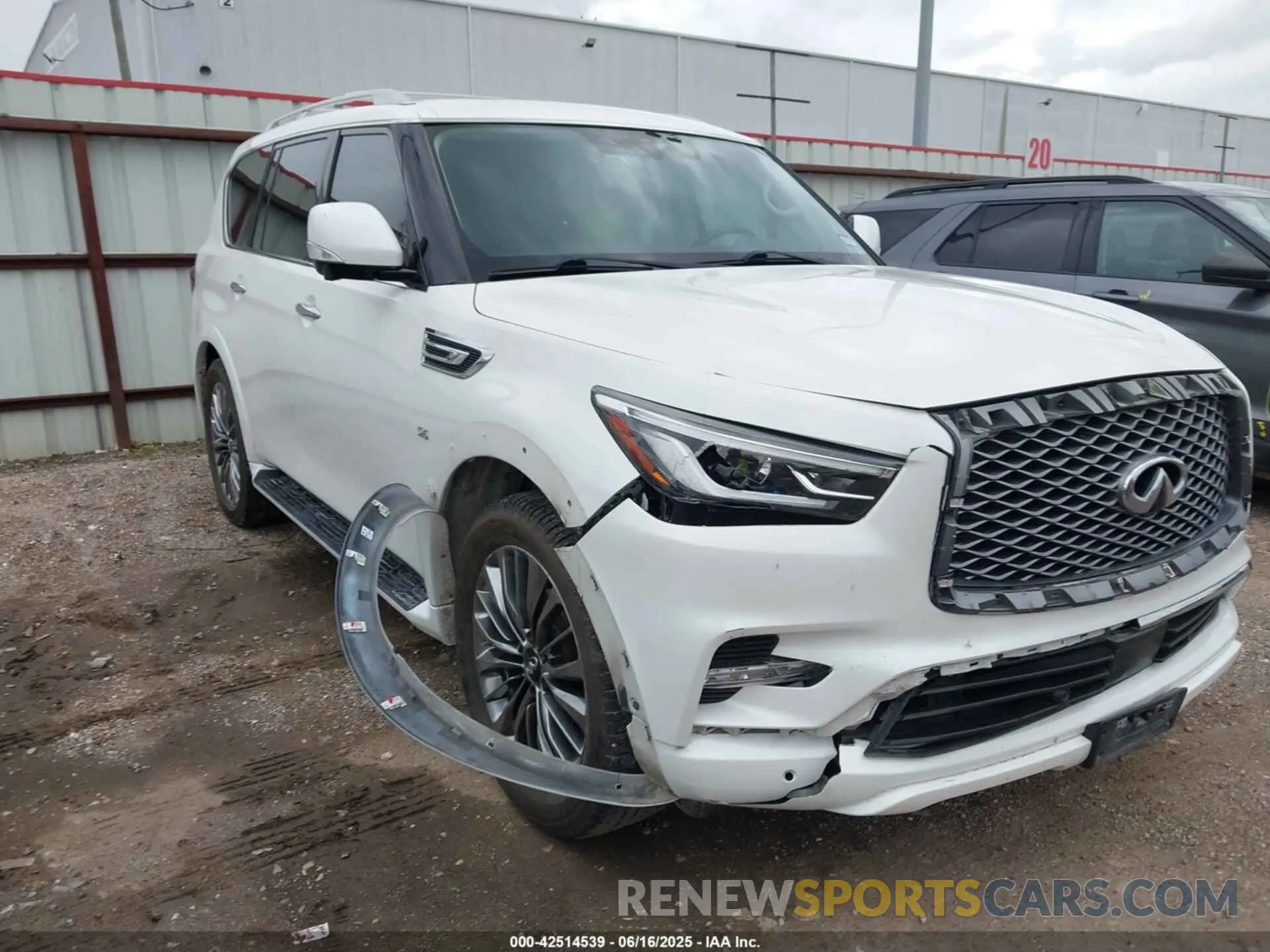 1 fotografías del automóvil dañado JN8AZ2ND2K9850281 INFINITI QX80 2019