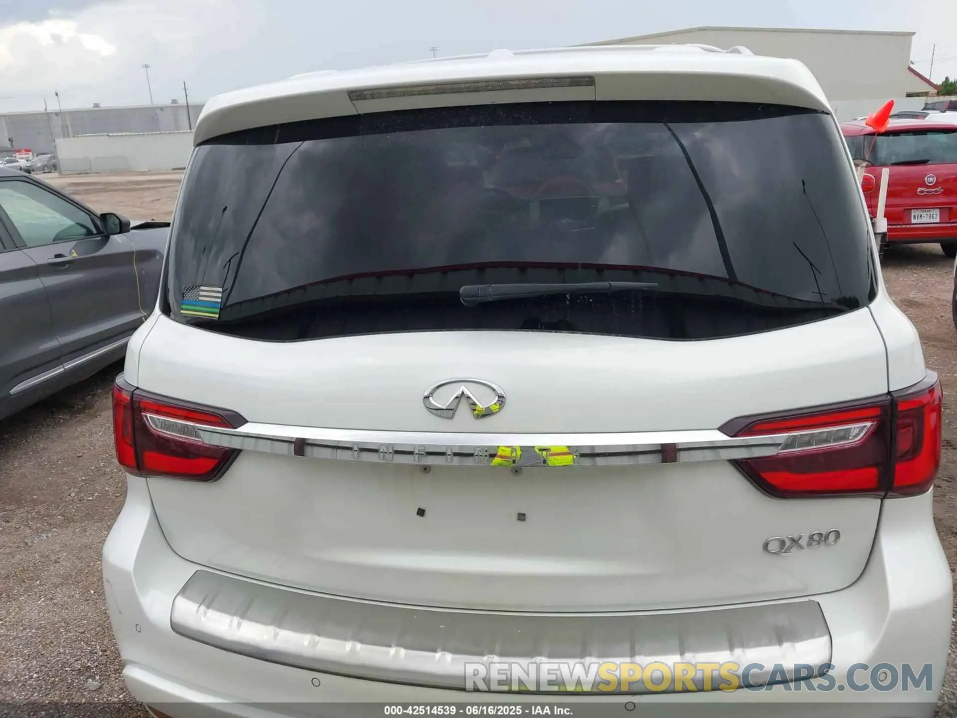 16 fotografías del automóvil dañado JN8AZ2ND2K9850281 INFINITI QX80 2019