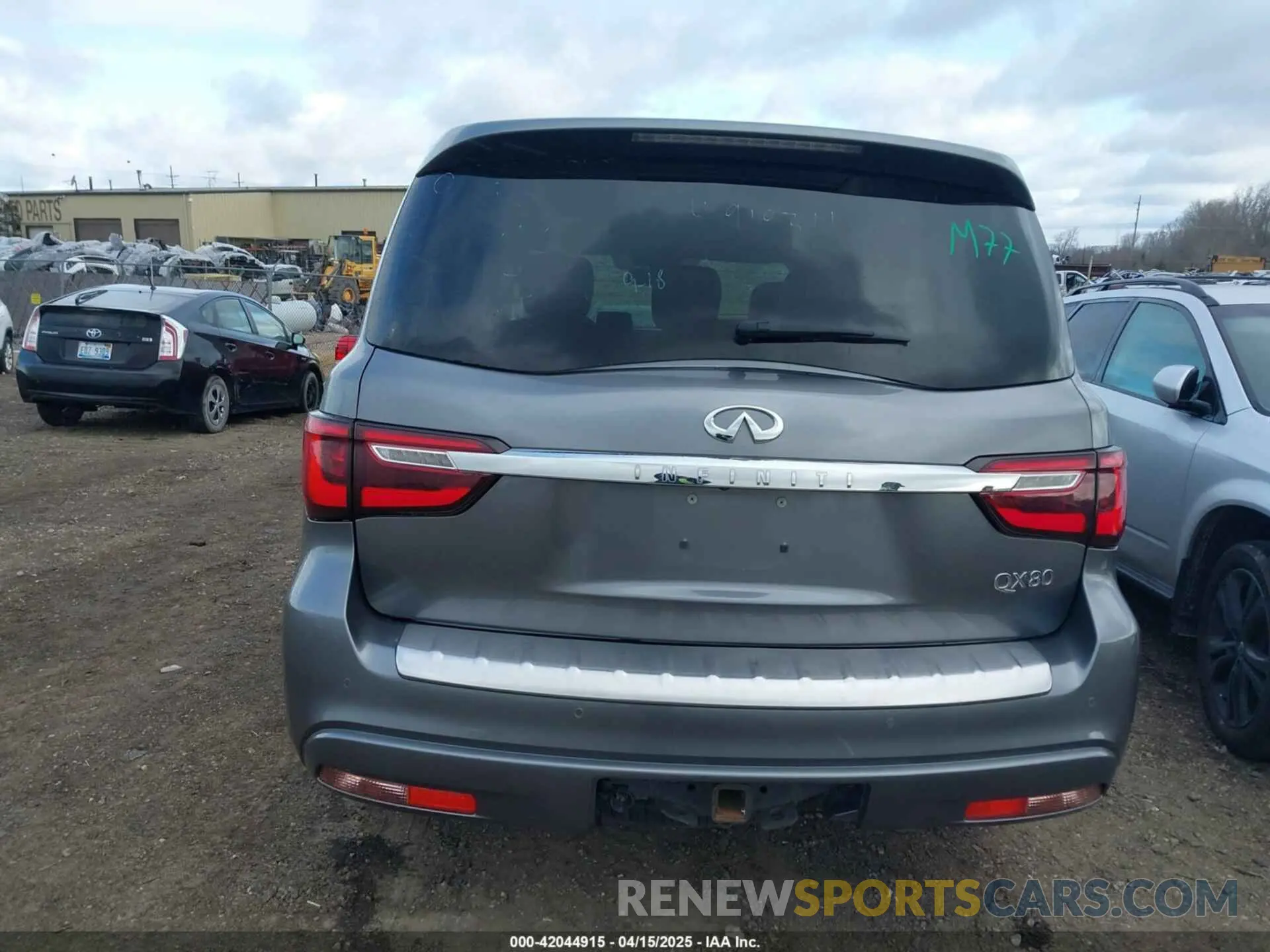 16 fotografías del automóvil dañado JN8AZ2ND2K9850698 INFINITI QX80 2019
