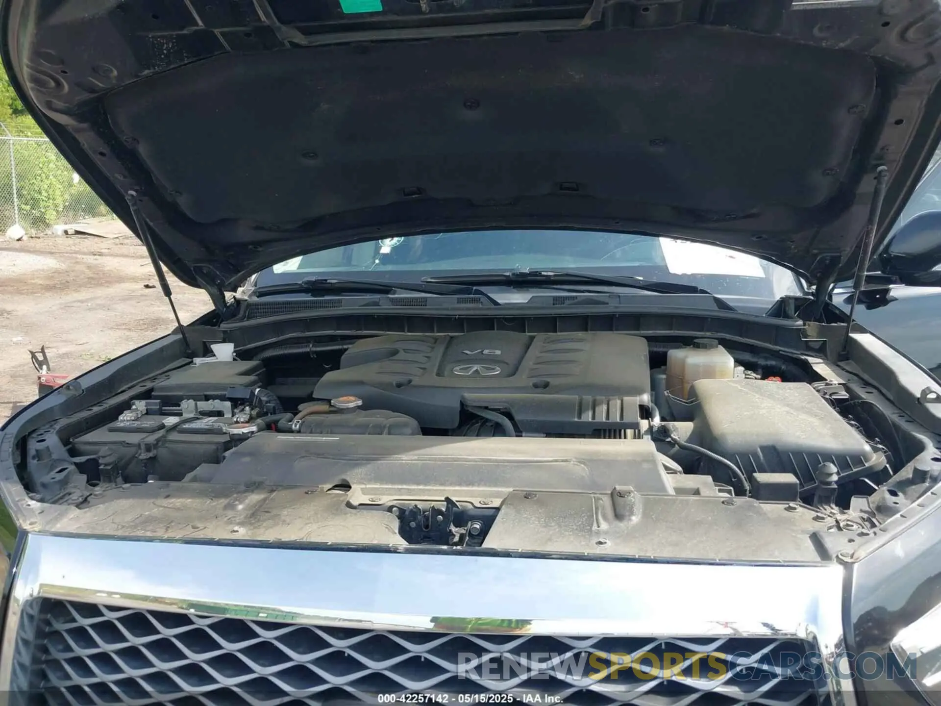 10 fotografías del automóvil dañado JN8AZ2NE0K9232997 INFINITI QX80 2019