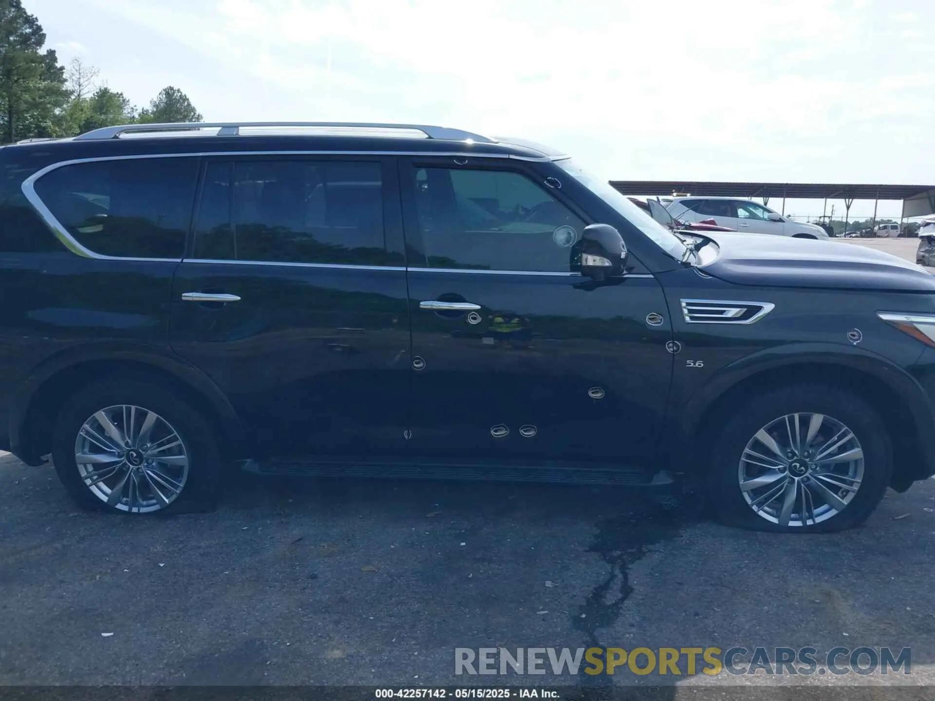 13 fotografías del automóvil dañado JN8AZ2NE0K9232997 INFINITI QX80 2019