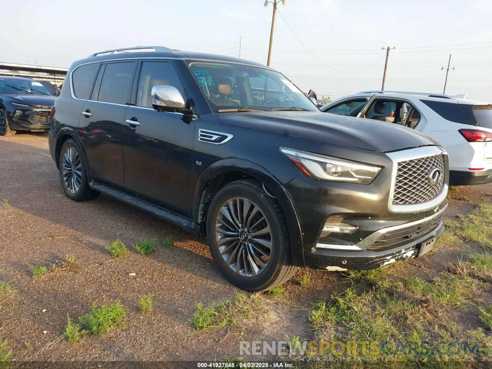 1 fotografías del automóvil dañado JN8AZ2NE2K9229471 INFINITI QX80 2019
