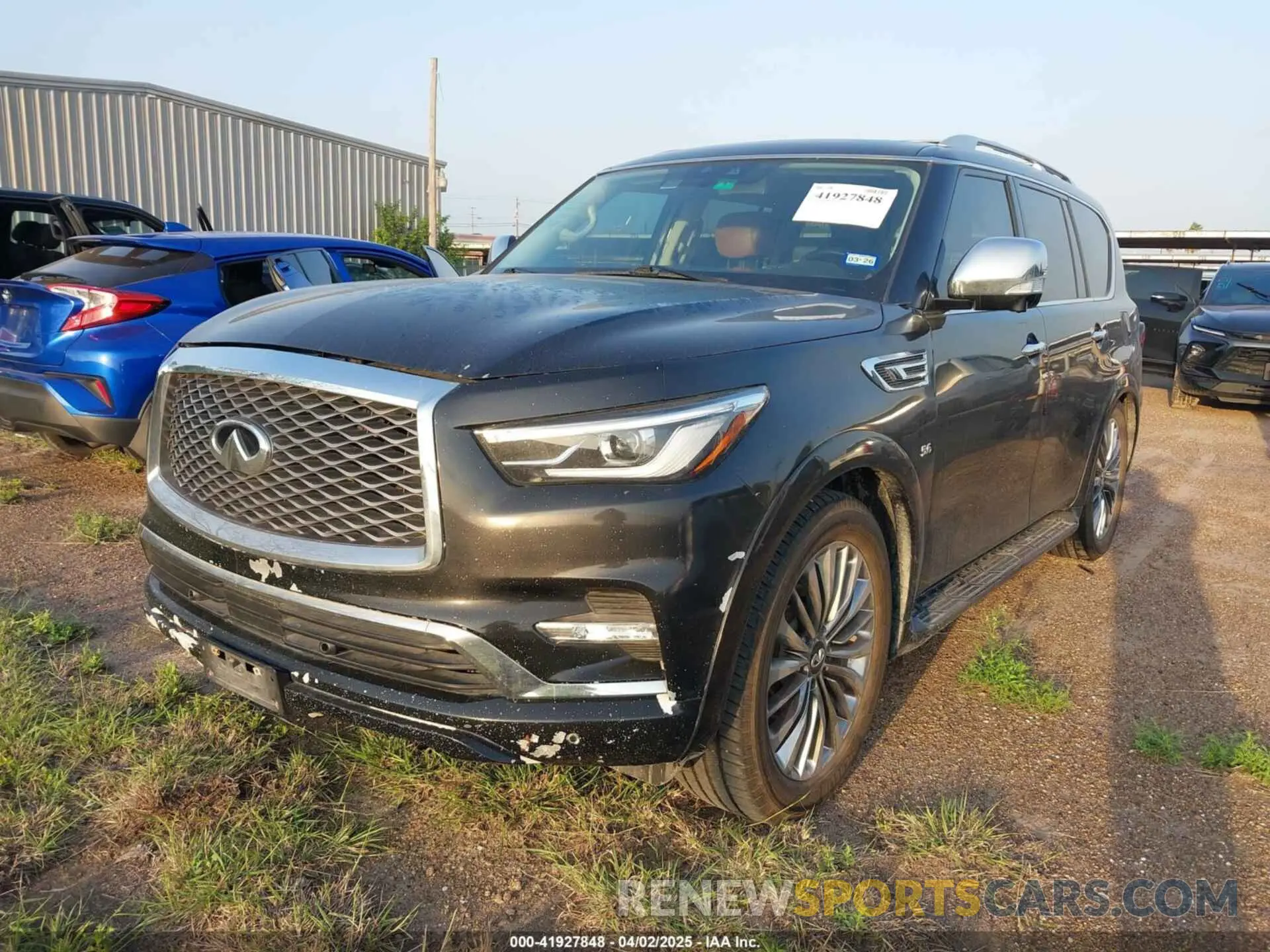 6 fotografías del automóvil dañado JN8AZ2NE2K9229471 INFINITI QX80 2019