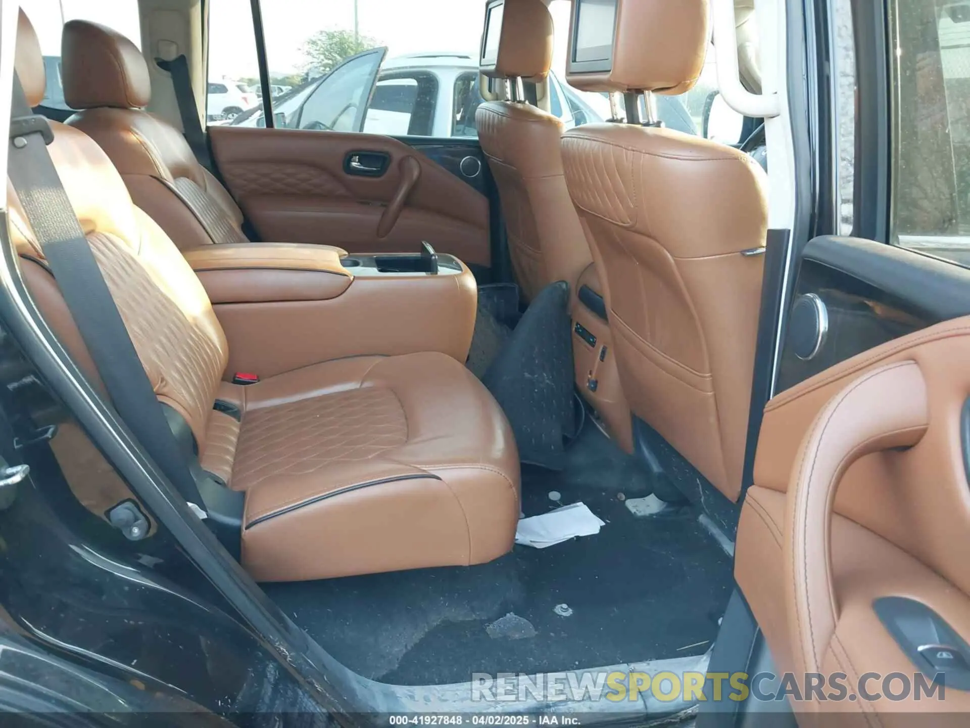8 fotografías del automóvil dañado JN8AZ2NE2K9229471 INFINITI QX80 2019