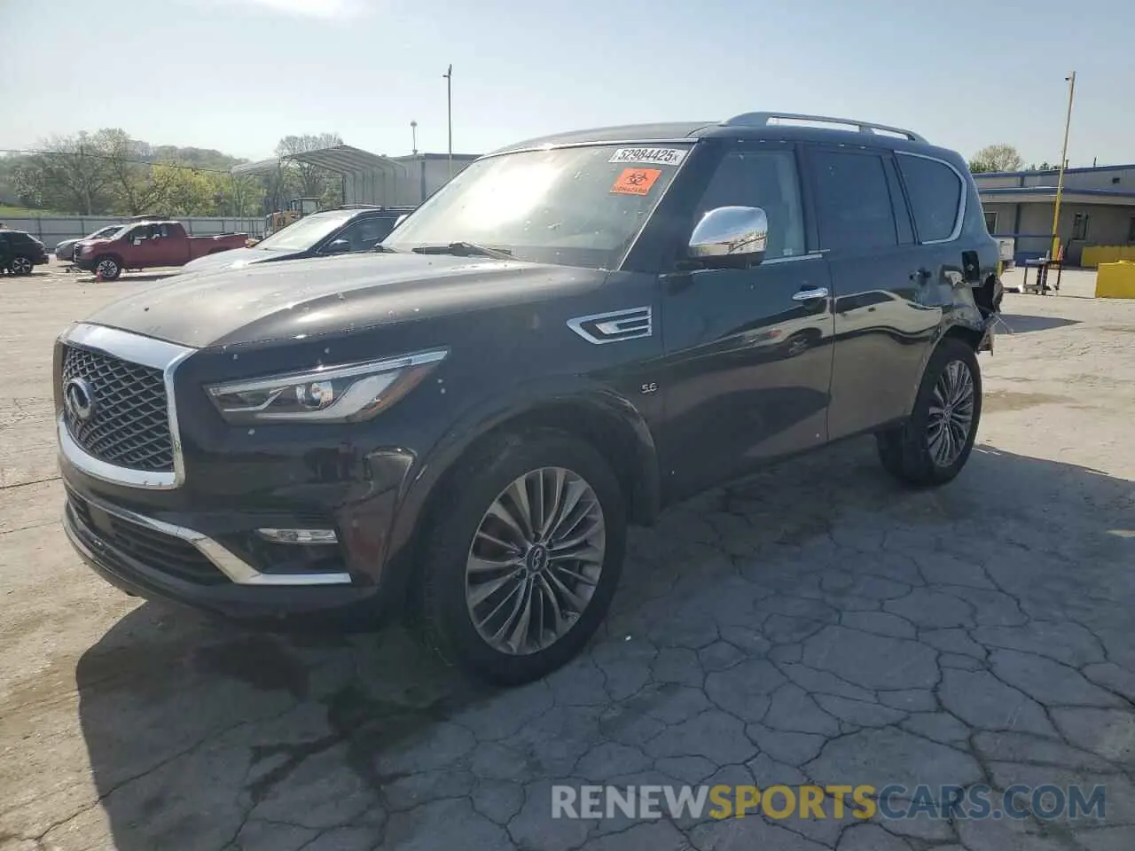 1 fotografías del automóvil dañado JN8AZ2NE4K9237538 INFINITI QX80 2019