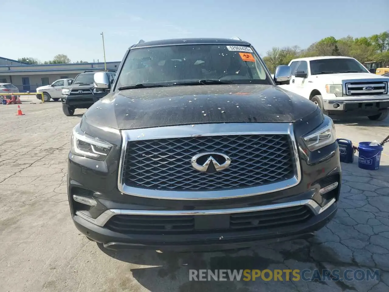 5 fotografías del automóvil dañado JN8AZ2NE4K9237538 INFINITI QX80 2019