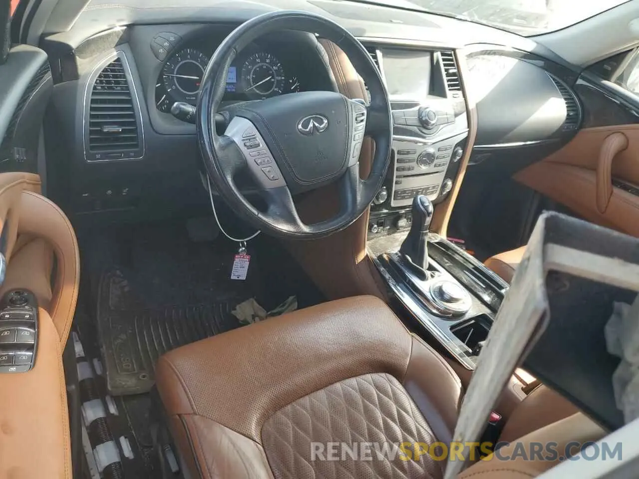 8 fotografías del automóvil dañado JN8AZ2NE4K9237538 INFINITI QX80 2019
