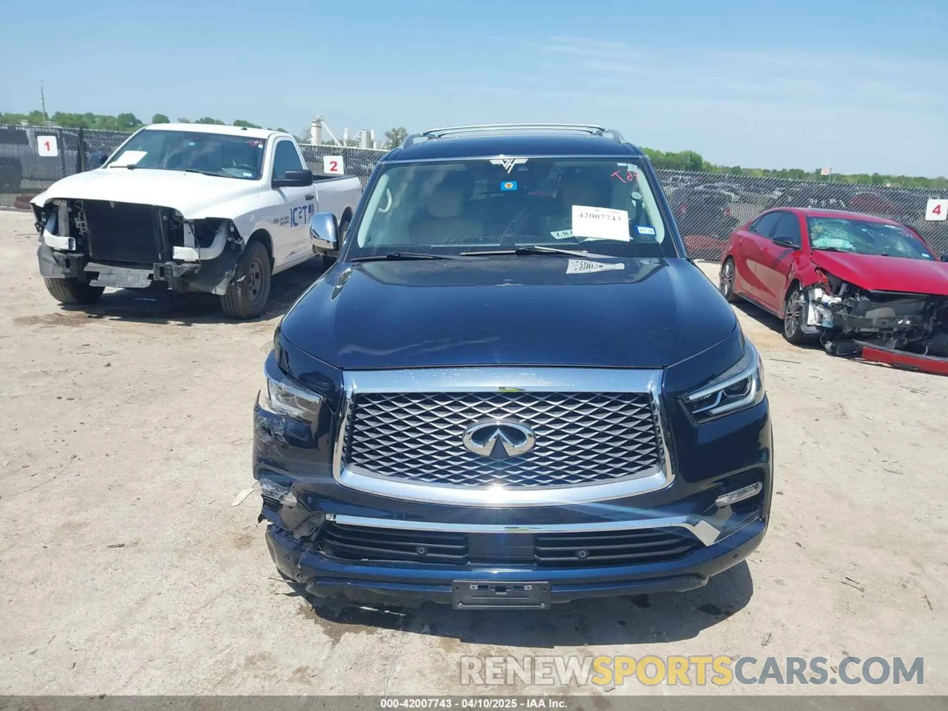 12 fotografías del automóvil dañado JN8AZ2NE5K9225656 INFINITI QX80 2019