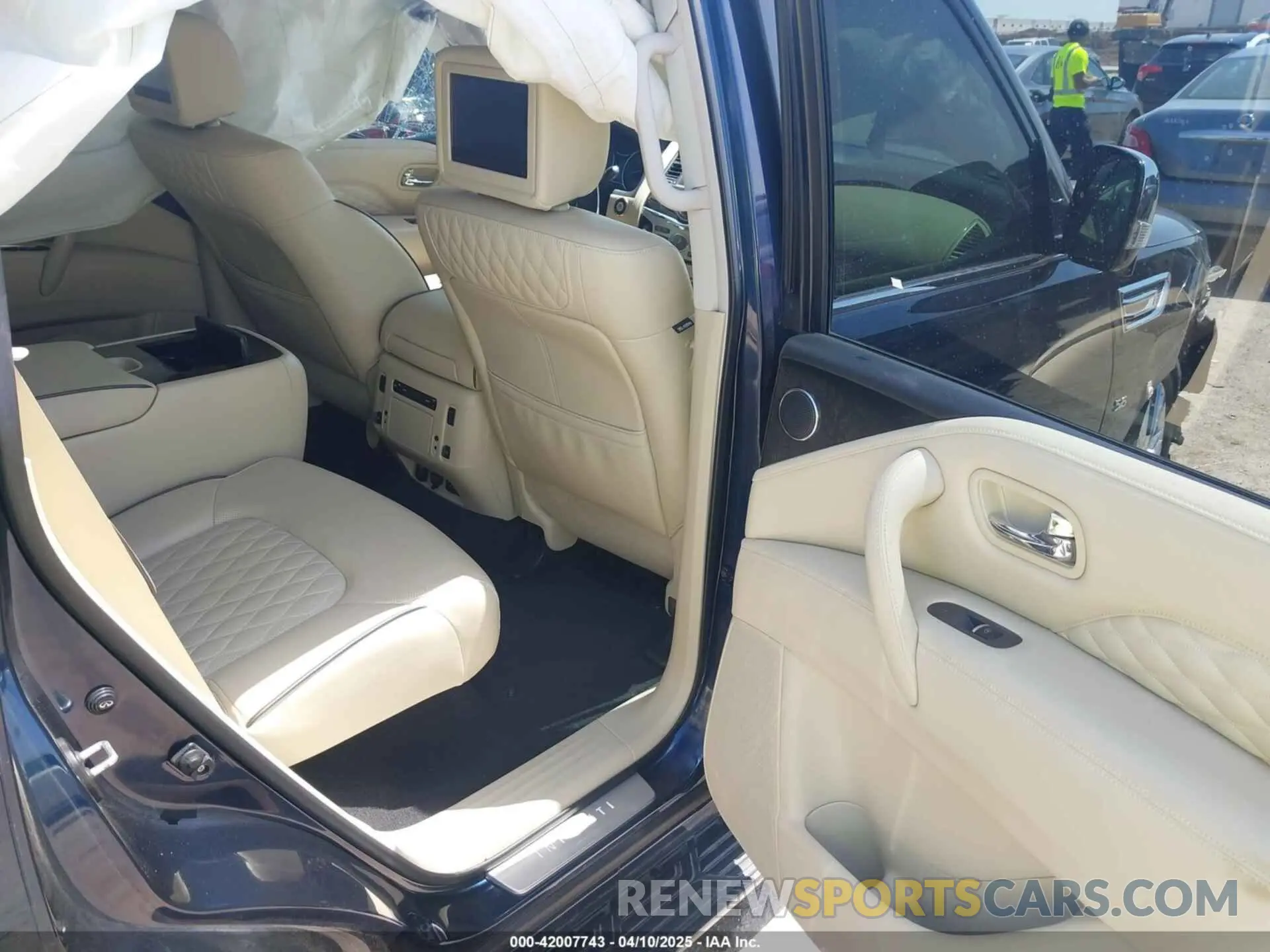 8 fotografías del automóvil dañado JN8AZ2NE5K9225656 INFINITI QX80 2019