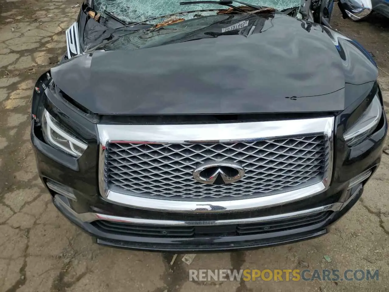 12 fotografías del automóvil dañado JN8AZ2NE5K9234907 INFINITI QX80 2019