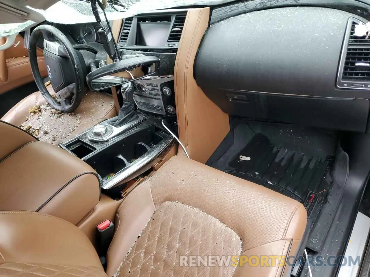 8 fotografías del automóvil dañado JN8AZ2NE5K9234907 INFINITI QX80 2019