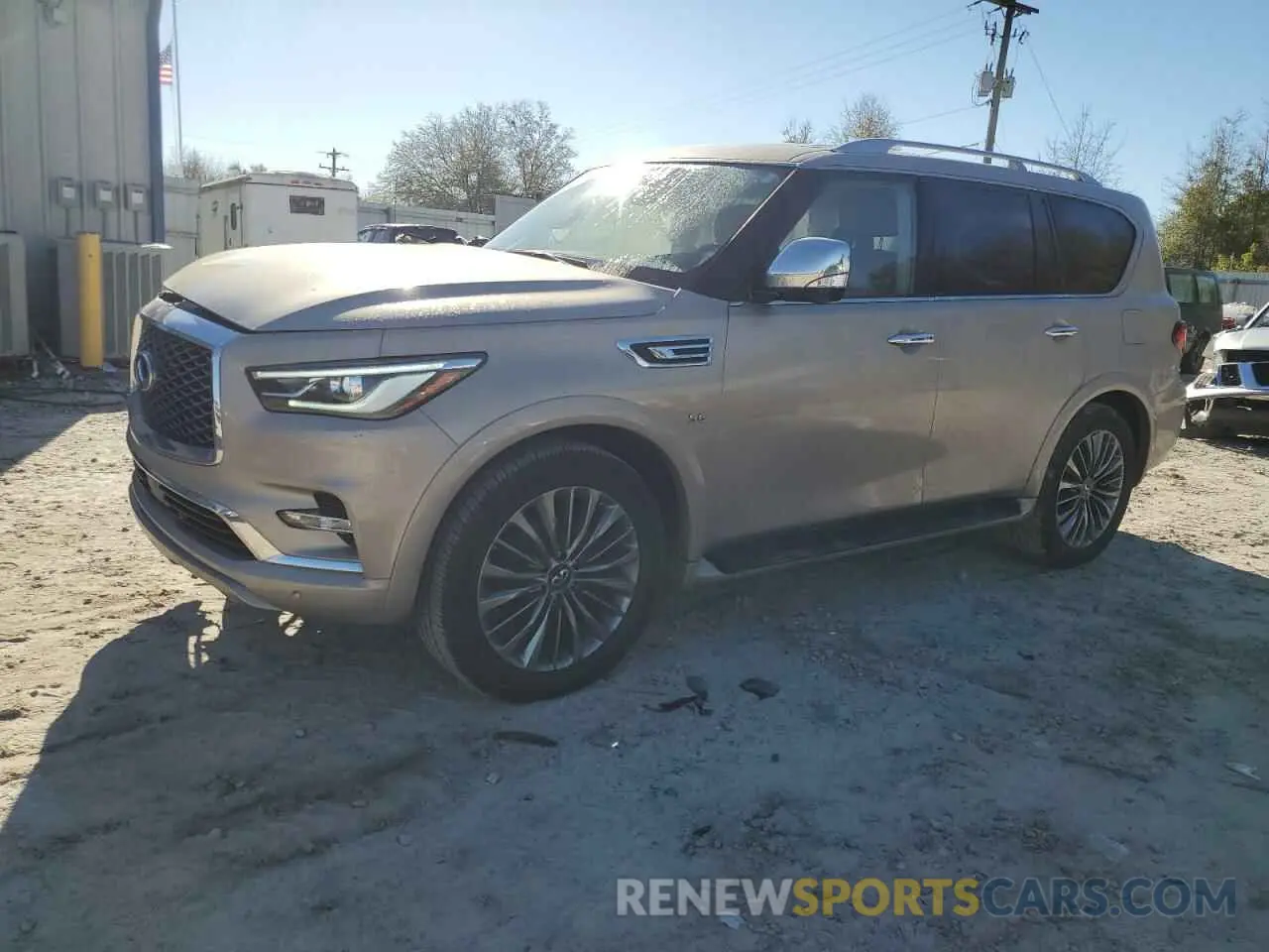 1 fotografías del automóvil dañado JN8AZ2NE7K9231409 INFINITI QX80 2019
