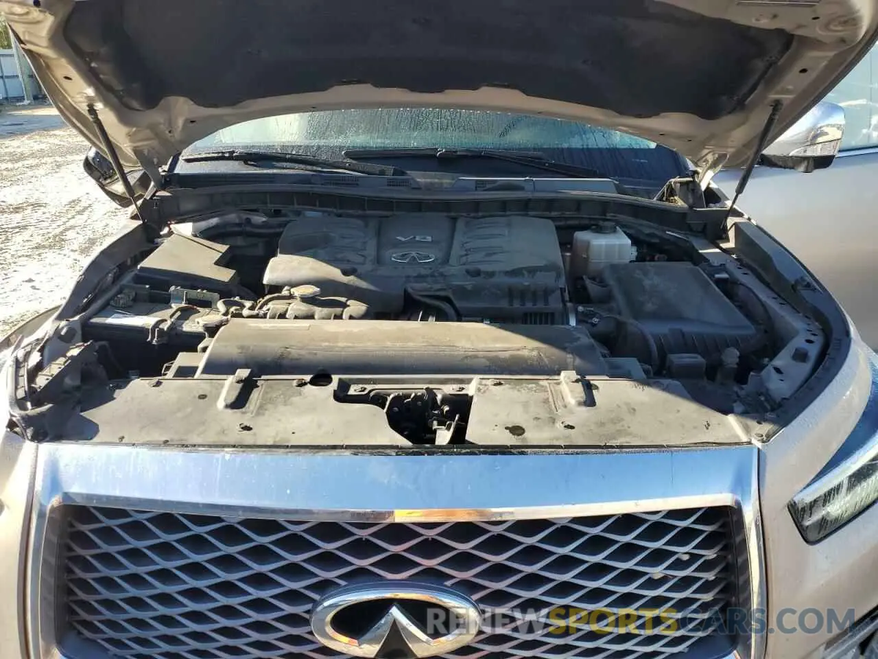 14 fotografías del automóvil dañado JN8AZ2NE7K9231409 INFINITI QX80 2019