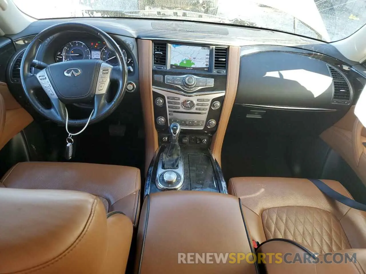 8 fotografías del automóvil dañado JN8AZ2NE7K9231409 INFINITI QX80 2019