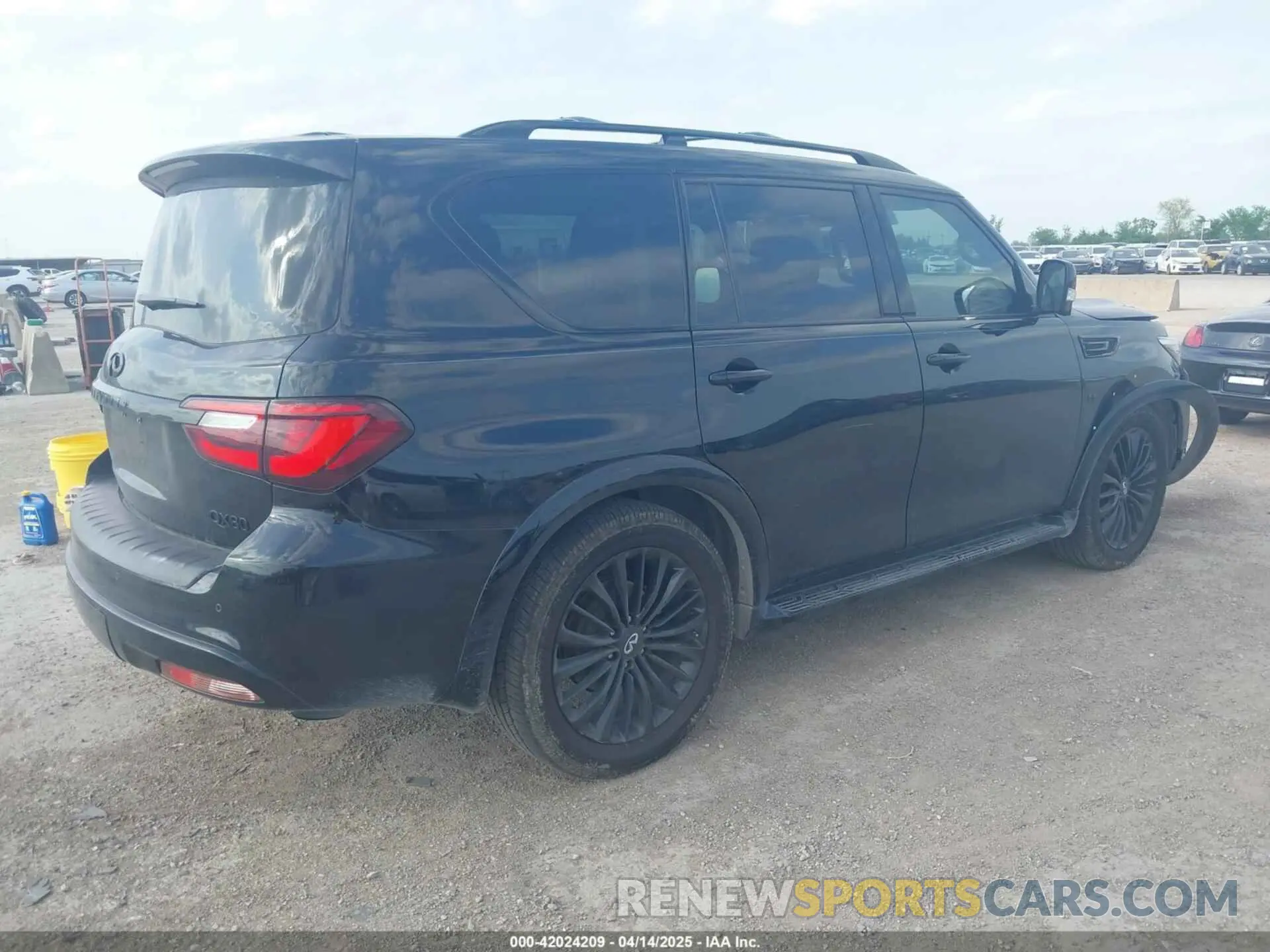 4 fotografías del automóvil dañado JN8AZ2NE8K9236926 INFINITI QX80 2019