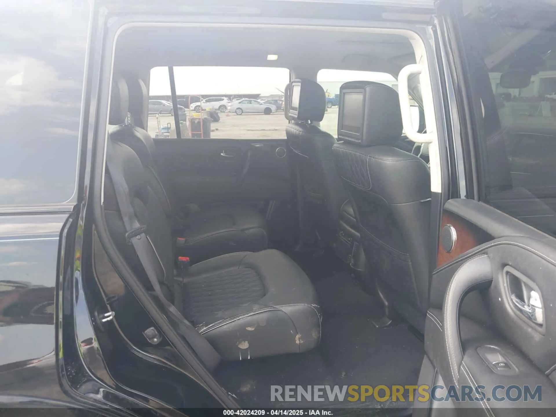 8 fotografías del automóvil dañado JN8AZ2NE8K9236926 INFINITI QX80 2019
