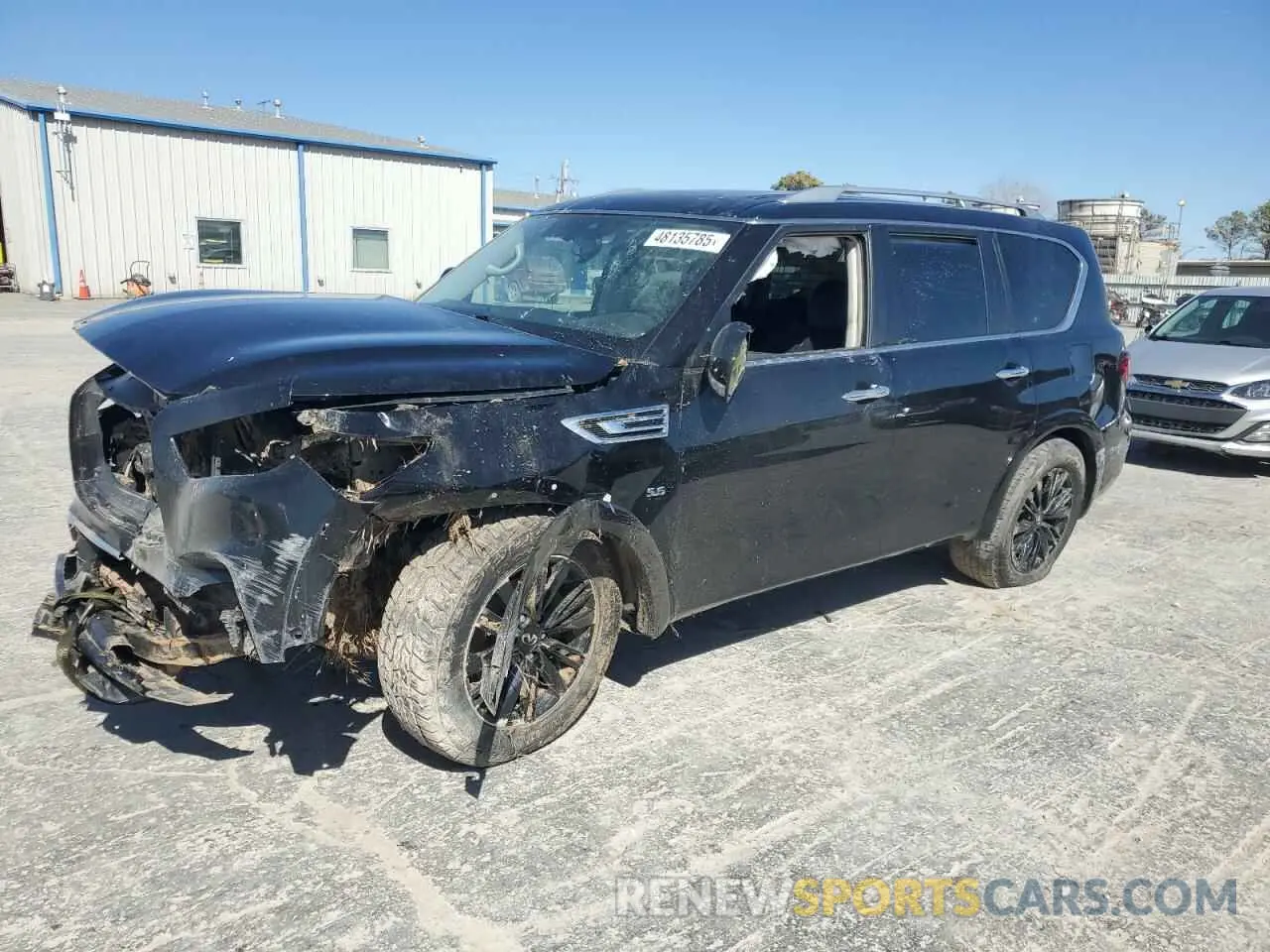 1 fotografías del automóvil dañado JN8AZ2NE9K9226485 INFINITI QX80 2019