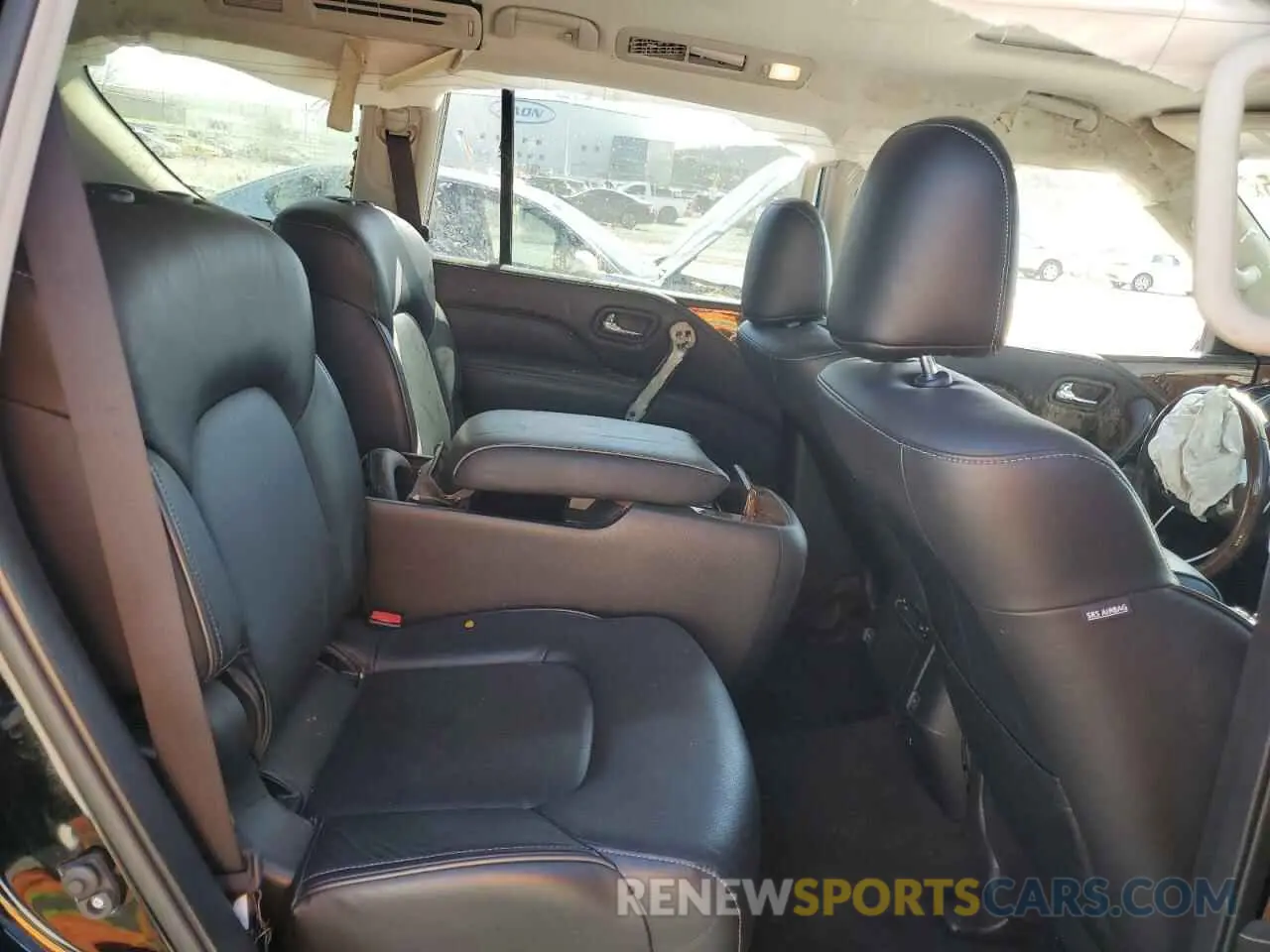 11 fotografías del automóvil dañado JN8AZ2NE9K9226485 INFINITI QX80 2019