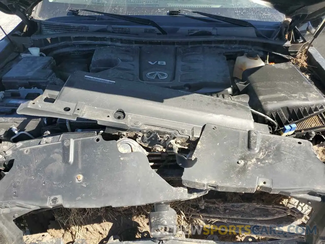 12 fotografías del automóvil dañado JN8AZ2NE9K9226485 INFINITI QX80 2019