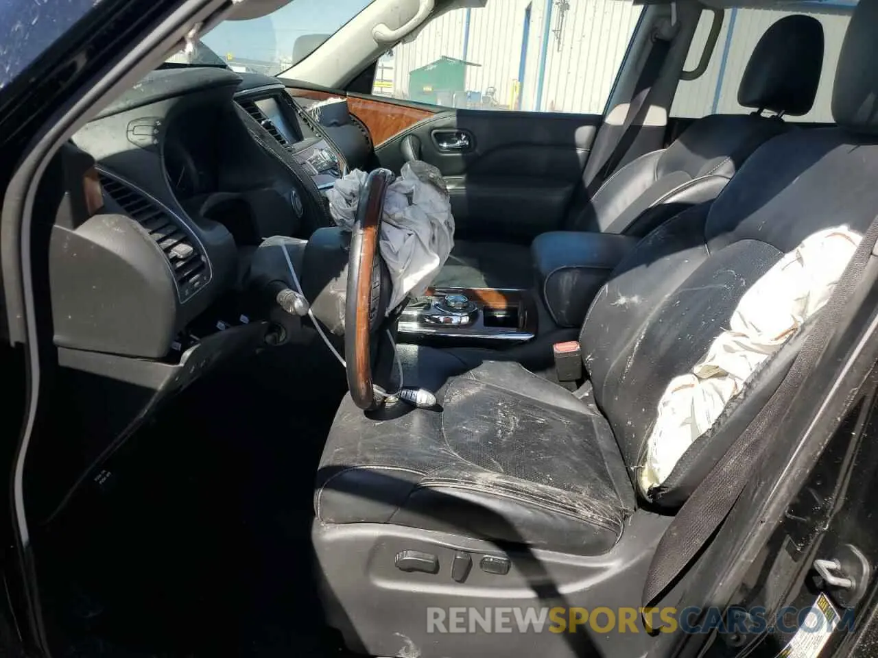 7 fotografías del automóvil dañado JN8AZ2NE9K9226485 INFINITI QX80 2019