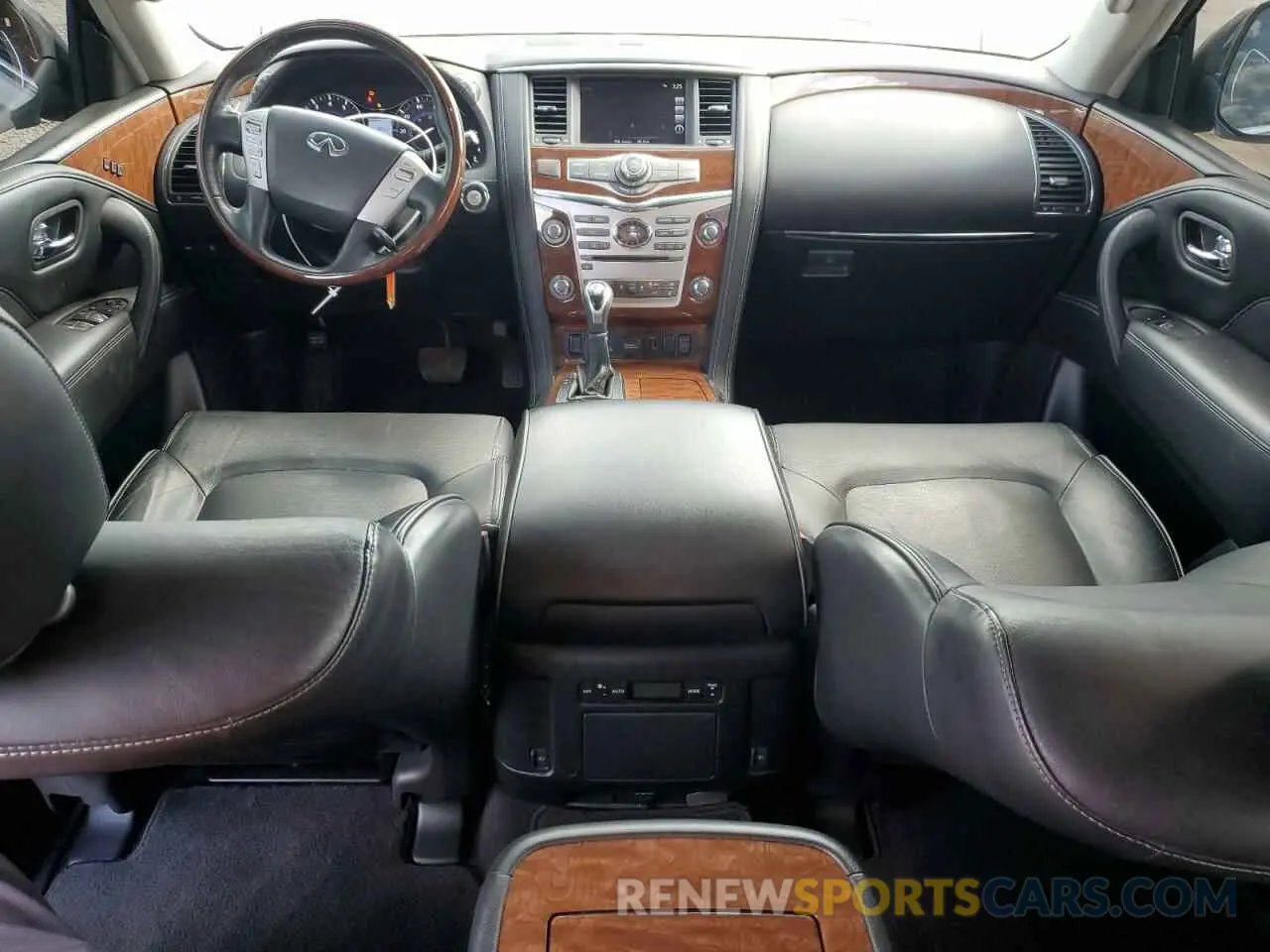 8 fotografías del automóvil dañado JN8AZ2NE9K9230200 INFINITI QX80 2019