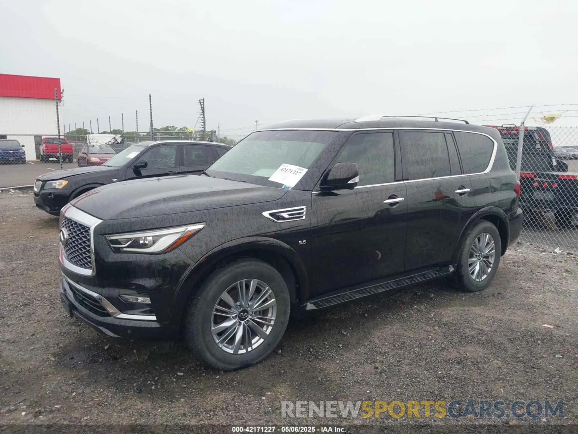 6 fotografías del automóvil dañado JN8AZ2NE9K9232450 INFINITI QX80 2019