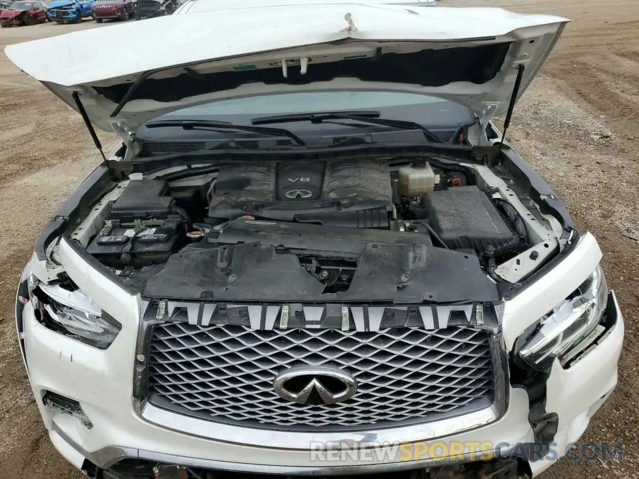 12 fotografías del automóvil dañado JN8AZ2NEXK9235292 INFINITI QX80 2019
