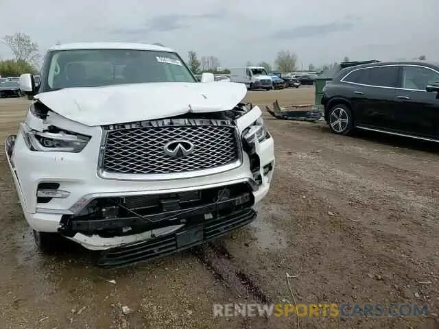 14 fotografías del automóvil dañado JN8AZ2NEXK9235292 INFINITI QX80 2019