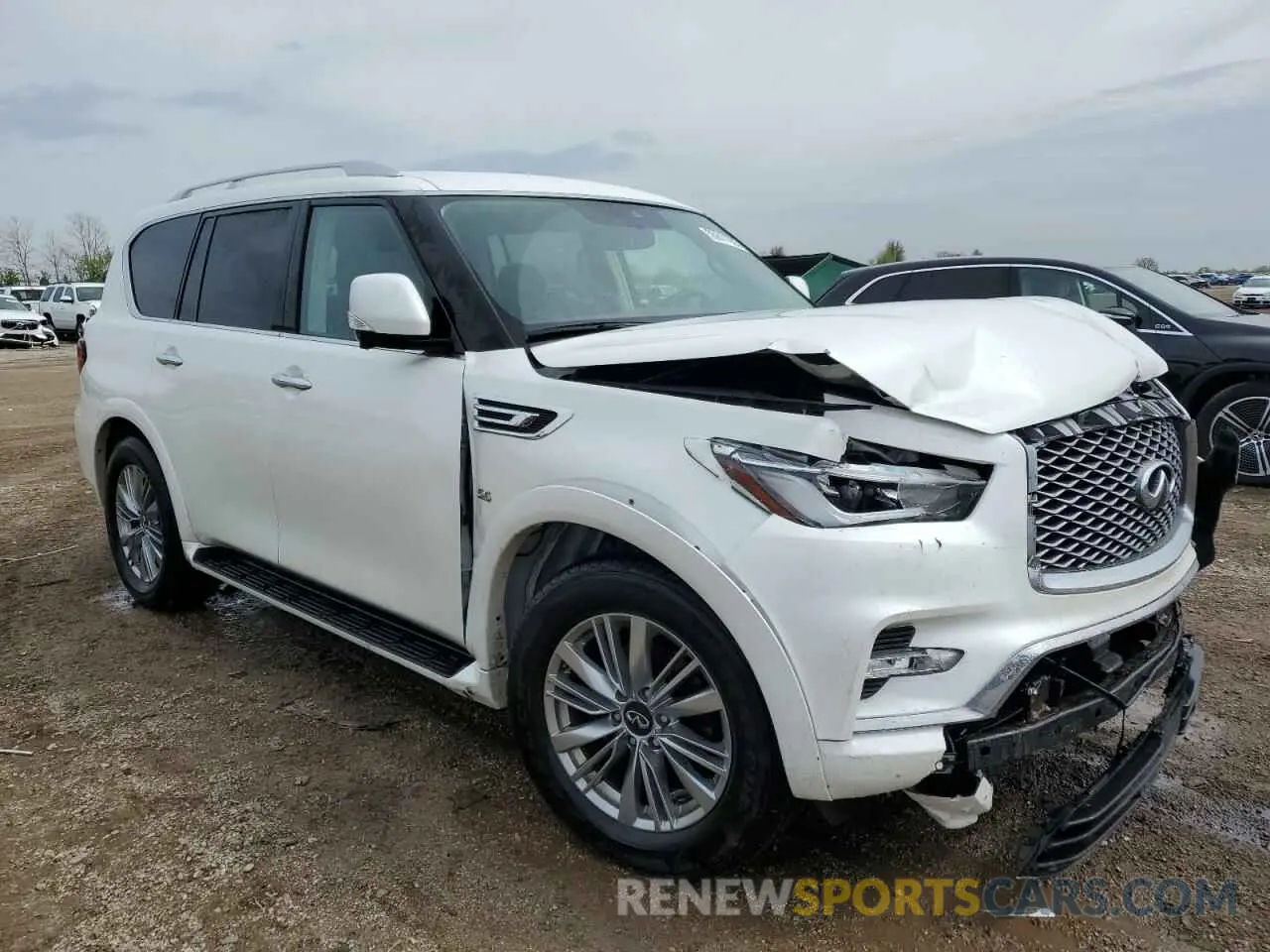 4 fotografías del automóvil dañado JN8AZ2NEXK9235292 INFINITI QX80 2019