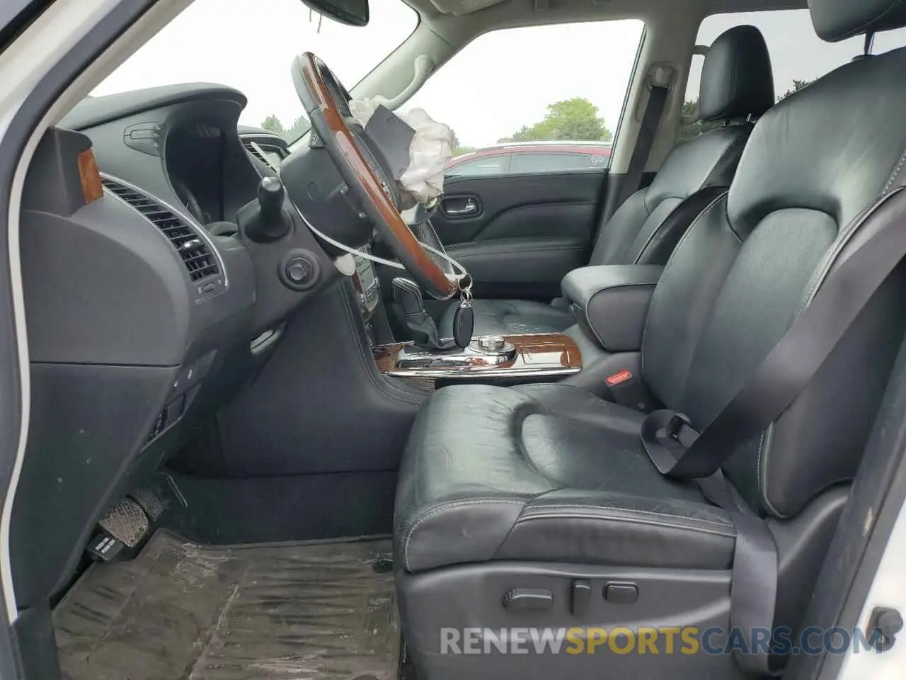 7 fotografías del automóvil dañado JN8AZ2NEXK9235292 INFINITI QX80 2019