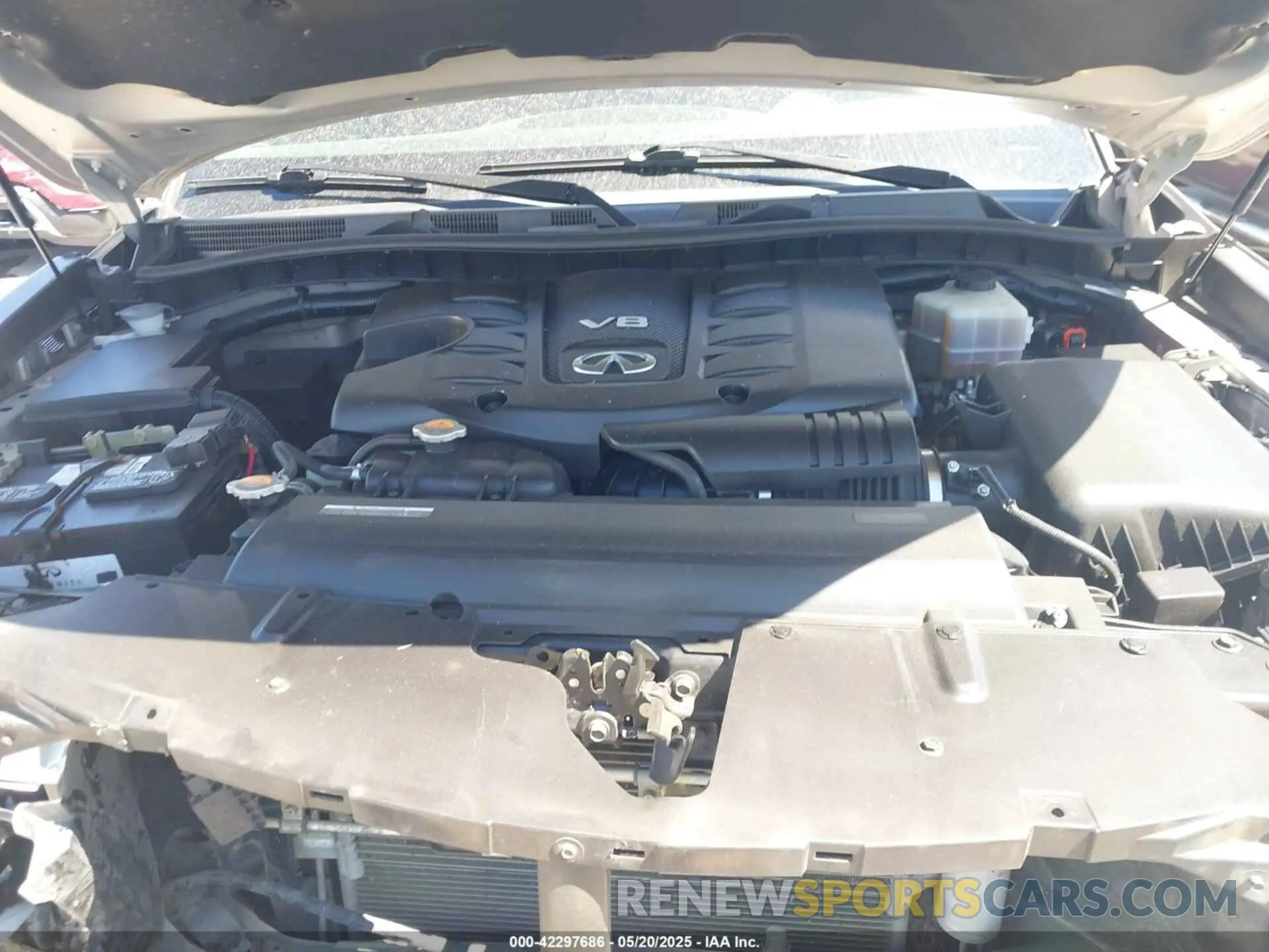 10 fotografías del automóvil dañado JN8AZ2NF0K9684036 INFINITI QX80 2019